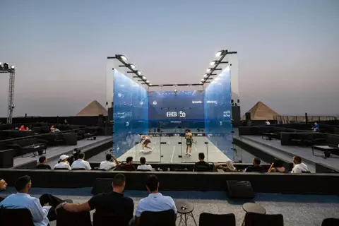 في أحضان الأهرامات.. انطلاق ربع نهائي بطولة CIB المفتوحة للإسكواش 2025 